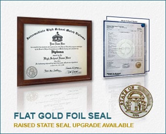 High School Diploma and Transcripts,  Actual Design Match - Intermediate HS ADM+T - Int
